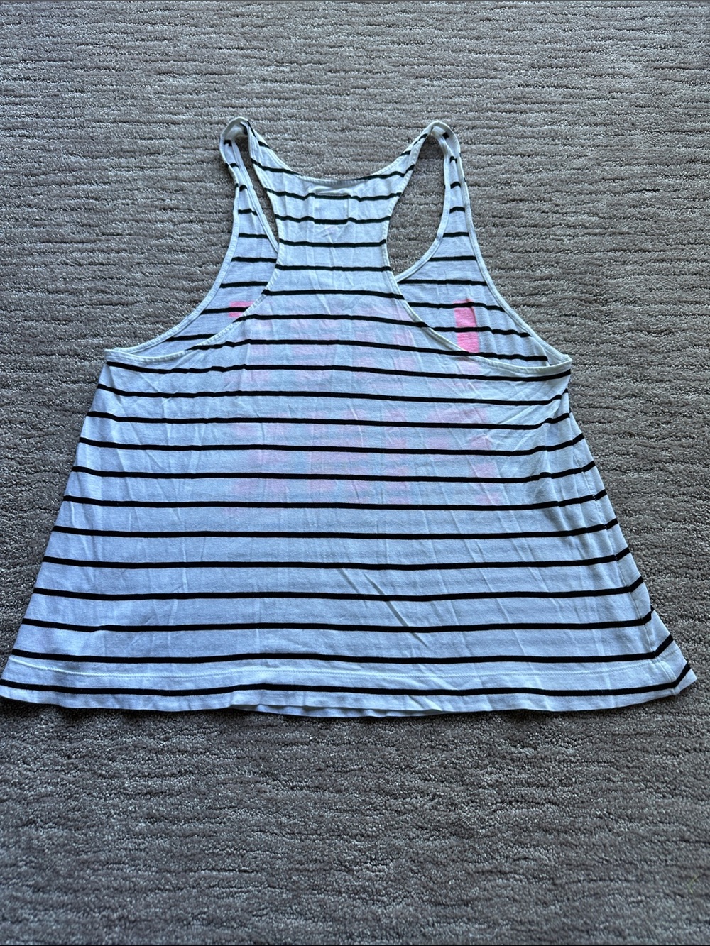 PINK Striped Racerback Tank - Picture 6 of 6